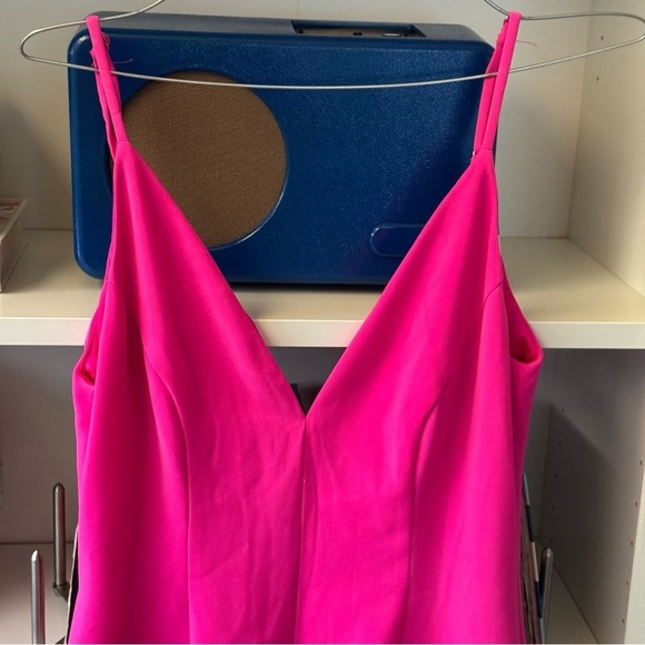 LOVERS AND FRIENDS Alexis Jumpsuit in Neon Pink - Picture 4 of 6